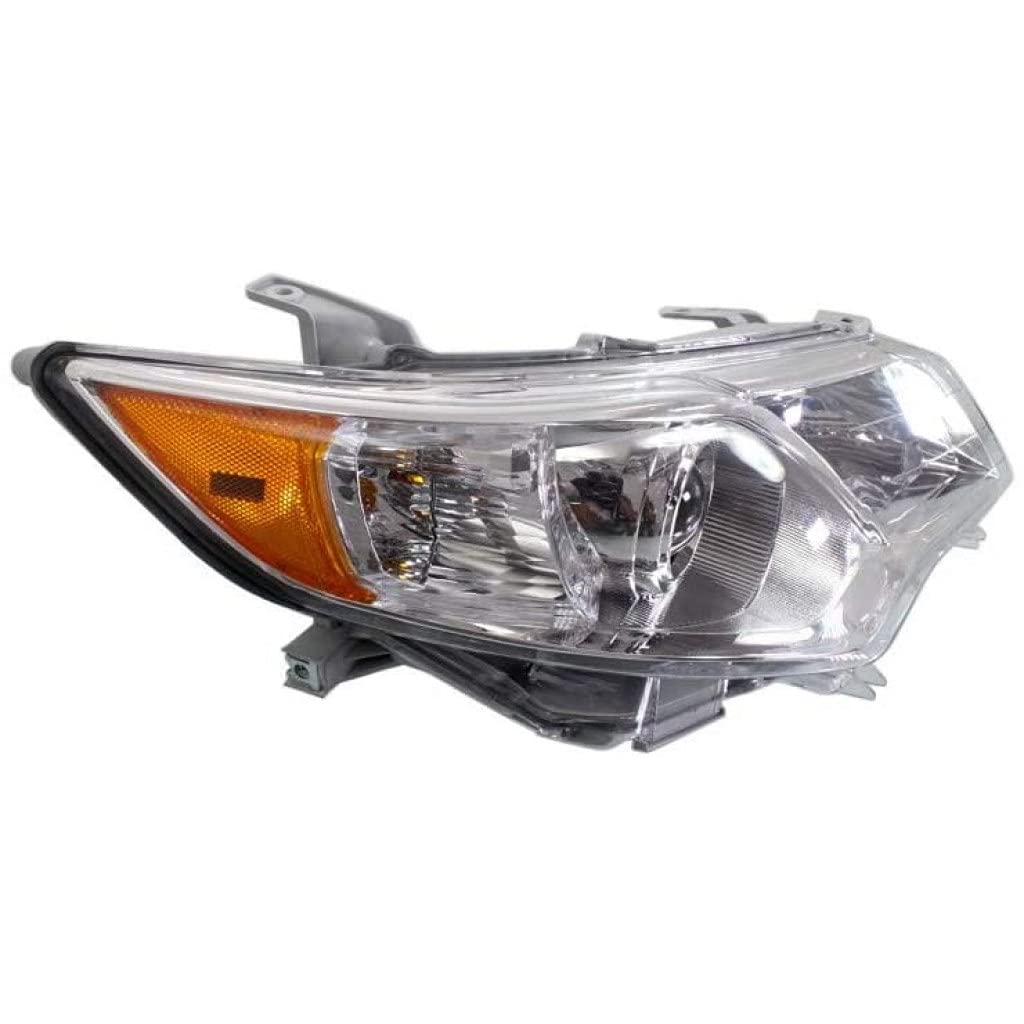 2012-2014 Toyota Camry Headlights Pair - Driver & Passenger Side Replacement for HYBRID Models TO2502211 TO2503211 | 81150-06470 81110-06470 | Perfect for Night Driving & Enhanced Visibility
