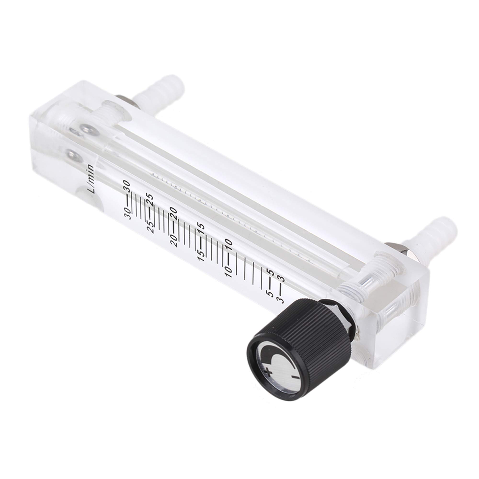 CNBTR Multicolor Acrylic Oxygen Flow Meter 3-30LPM with Adjustable Control Valve - LZQ-7 Medical Gas Flowmeter for Home Oxygen Therapy, Aquariums & Welding