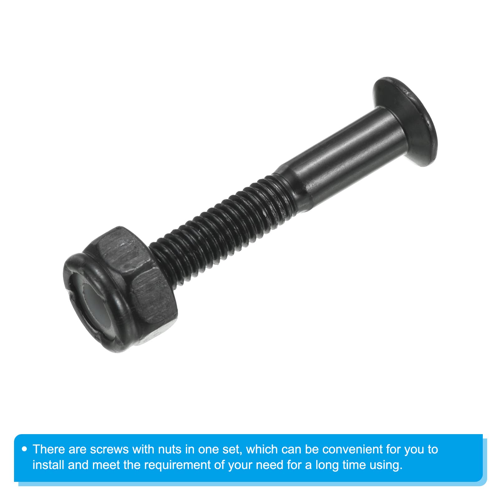 PATIKIL Skateboard Hardware Kit - 1.22