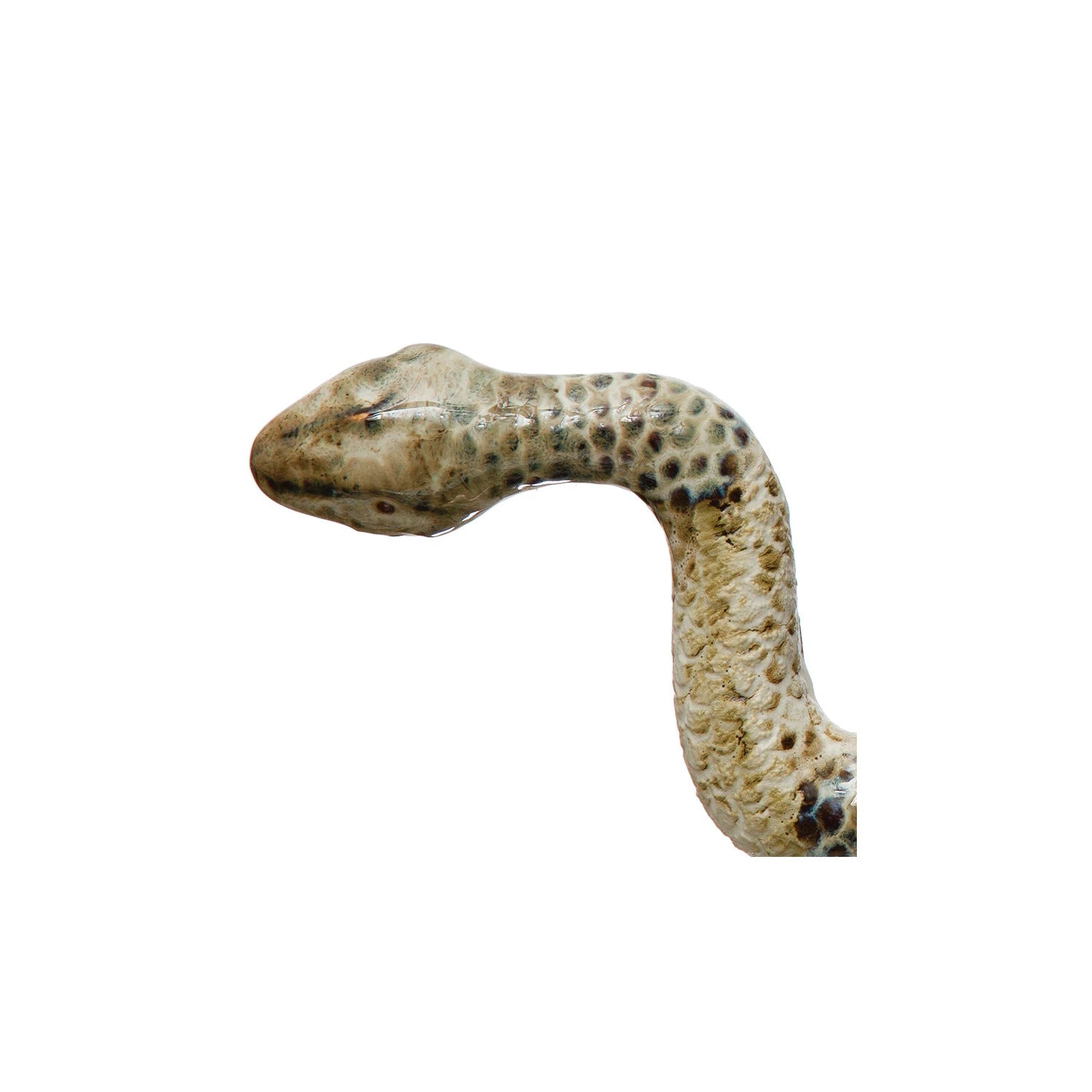 Garden Buddy Stoneware Snake Statue - Handmade Outdoor Decor for Garden, Patio, and Yard - Perfect for Reptile Lovers & Unique Home Decoration