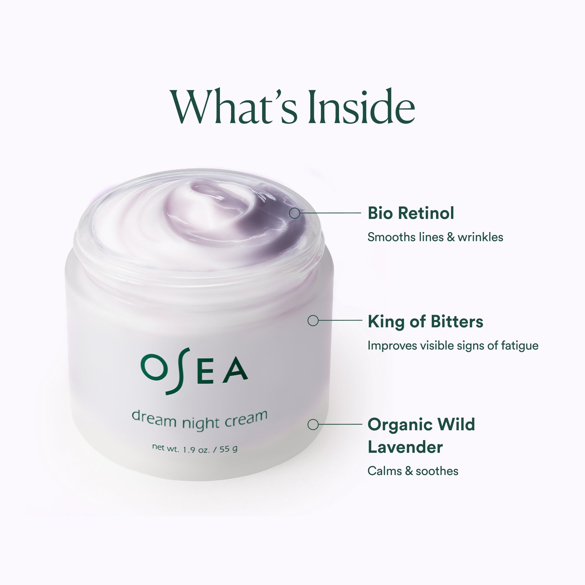 Dream Night Cream - Anti-Aging Moisturizer for Face & Neck | Hydrating Night Cream with Hyaluronic Acid & Vitamin E | Perfect for Dry Skin Care Routine & Overnight Skin Repair