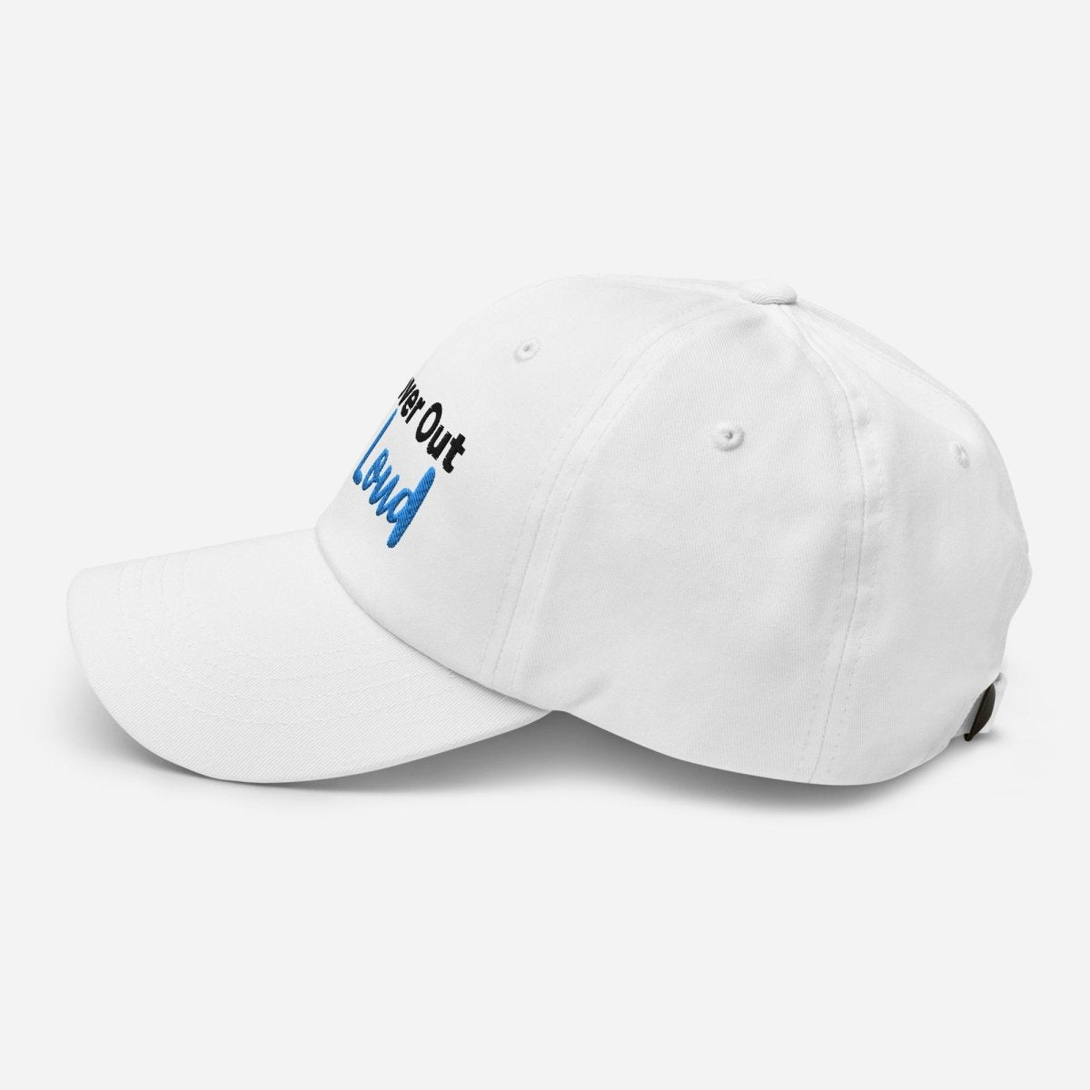 Recover Out Loud Dad Hat - Adjustable Cotton Baseball Cap for Men & Women - Perfect for Recovery Support, Casual Wear & Outdoor Activities
