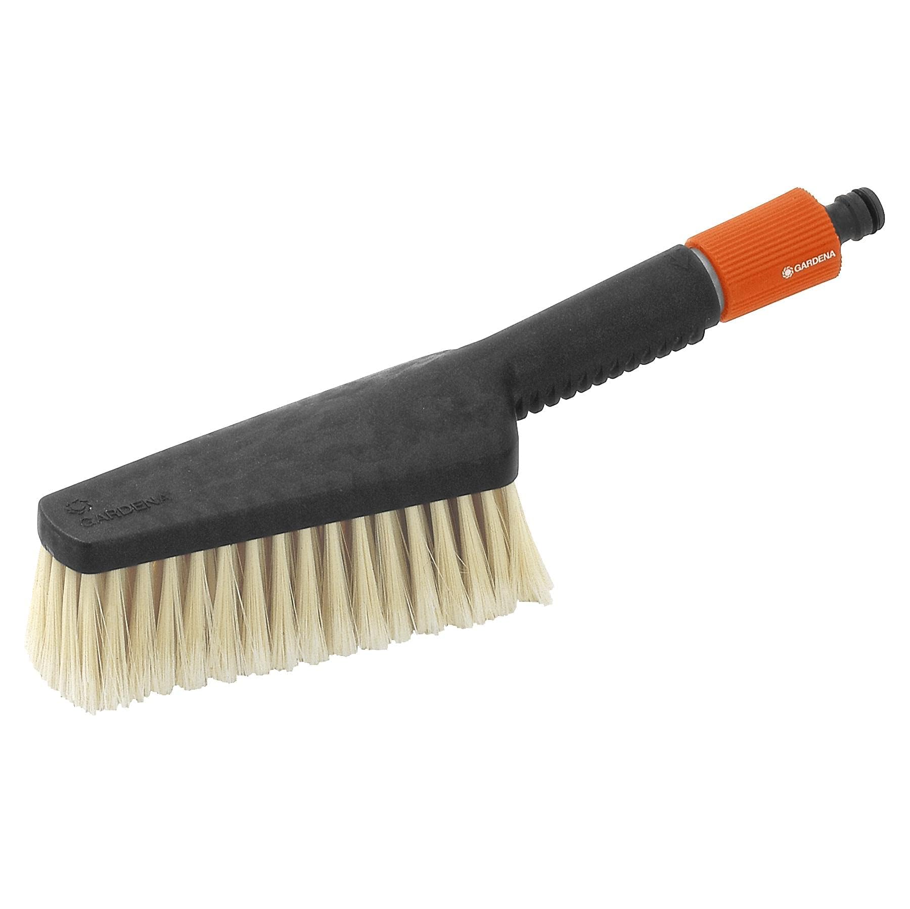 Gardena Large Hand Washing Brush - Gentle Scrubbing Brush for Sensitive Surfaces & Hard-to-Reach Areas with Smooth Grip (984-20) - Perfect for Kitchen Cleaning, Bathroom Scrubbing & Outdoor Use