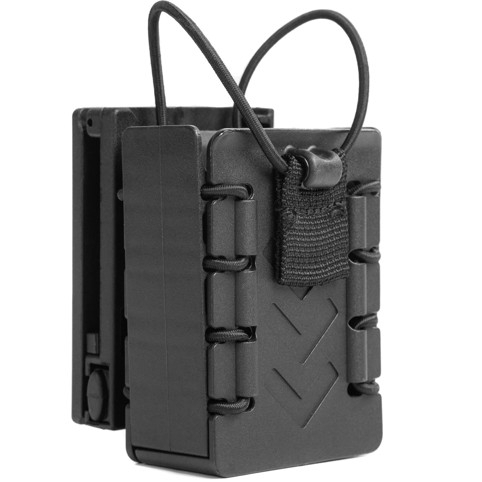 Tactical Molle Radio Holster Pouch - Universal Walkie Talkie Holder for BaoFeng UV5R, Kenwood, Icom, Retevis & More (2.9