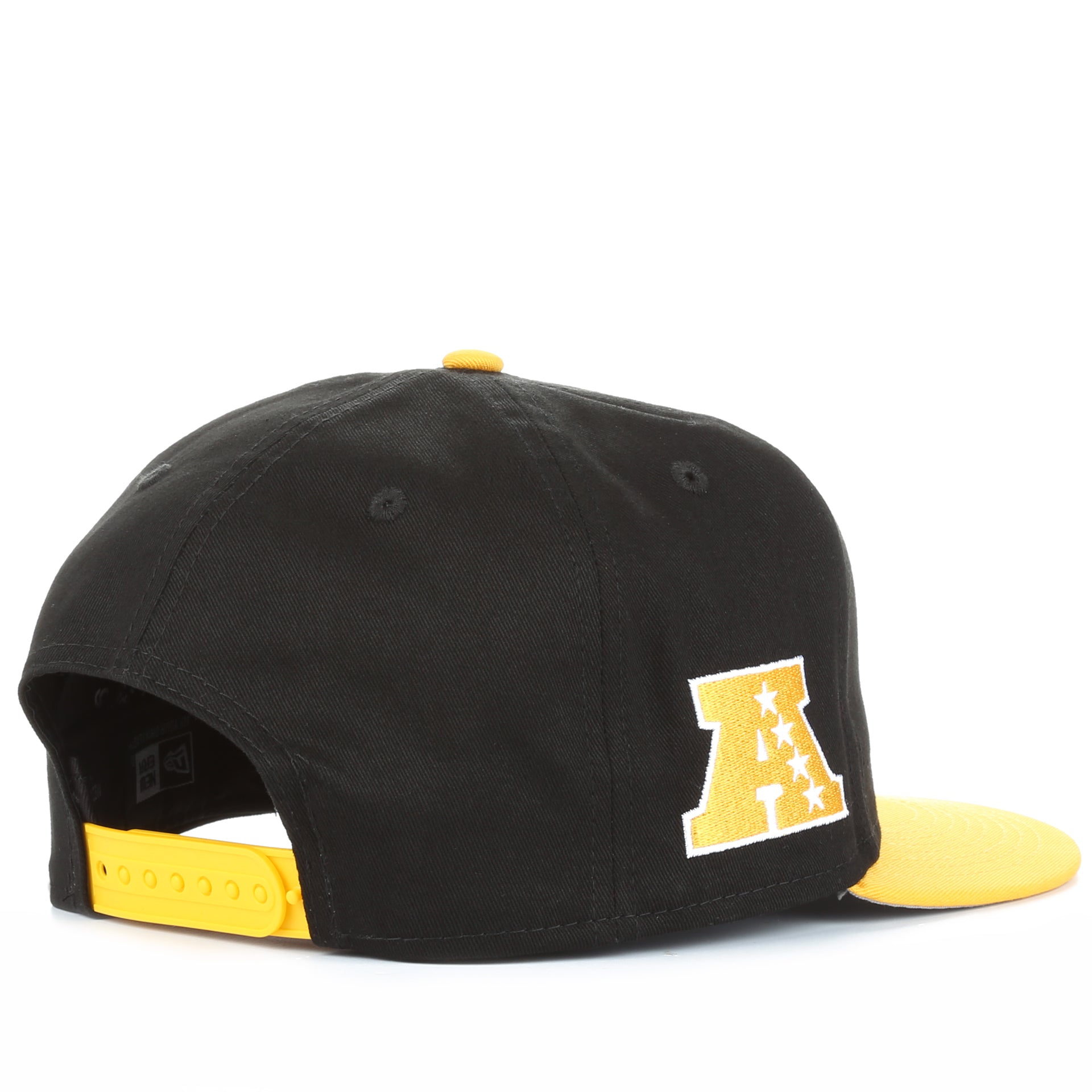 New Era 9Fifty Pittsburgh Steelers Snapback Hat - Adjustable Black Baseball Cap for Men & Women - Perfect for Football Games, Sports Events & Streetwear Fashion