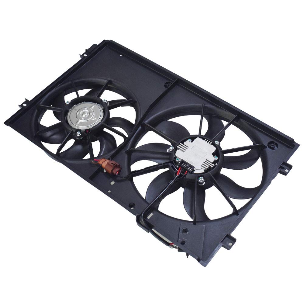 Chevrolet Malibu Impala Radiator and Condenser Fan Replacement 20979495 - High Performance Cooling Fan for Hot Weather & Heavy Traffic Driving