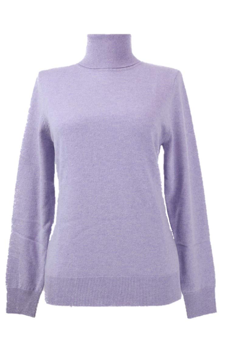 Shephe Women's Soft Cashmere Turtleneck Sweater - Warm Winter Knit Pullover for Office, Travel & Casual Outfits