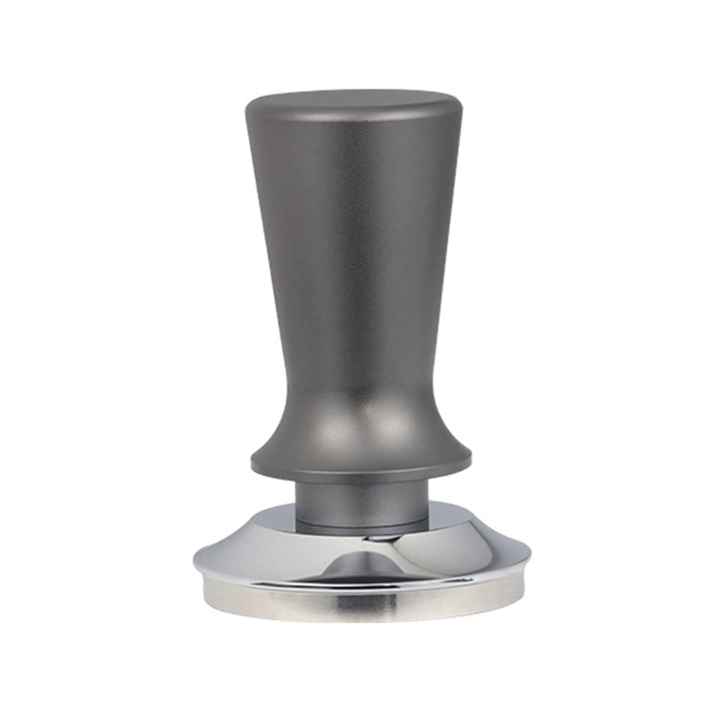 Premium 51mm/53mm/58mm Stainless Steel Espresso Tamper - Professional Barista Coffee Tamping Tool with Flat Base - Durable Aluminum Alloy Coffee Accessories for Home & Cafe Use - Perfect for Espresso Machines & Coffee Brewing
