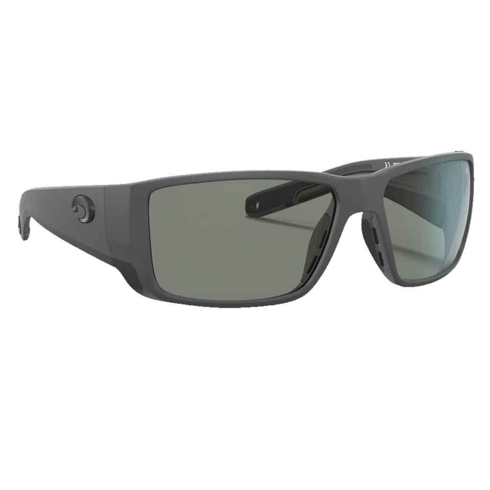 Costa Blackfin Pro Polarized Sunglasses - Matte Gray Frame with 580G Lenses - UV Protection for Fishing, Boating & Outdoor Activities