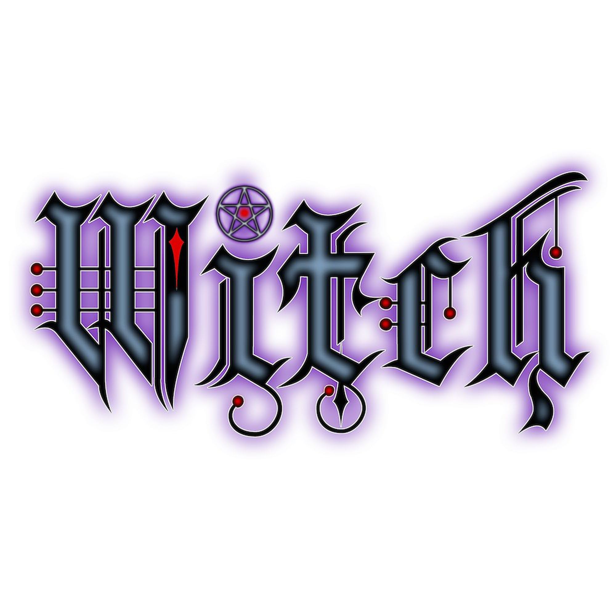 Witch Oval Sticker - Durable Car Bumper Decal for Halloween Decor