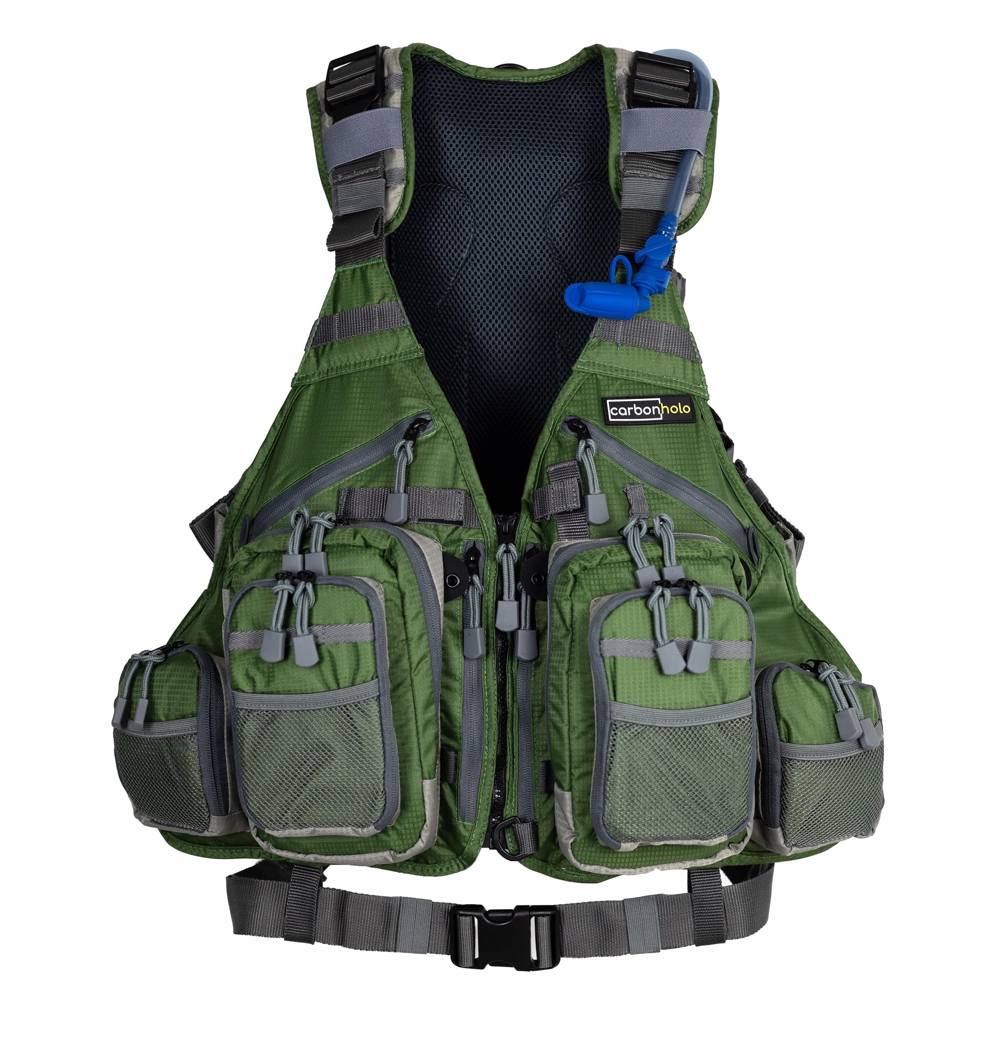 Fly Fishing Vest Pack Set with Water Bladder & Backpack - Adjustable Waist Belt for Men & Women - Insulated Hydration Pocket - Perfect for Outdoor Adventures, Hiking & Camping Gifts