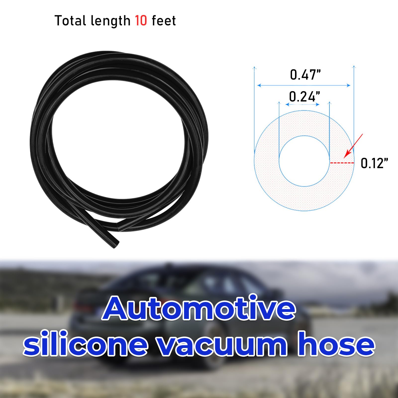 High Performance 10 Ft 1/4