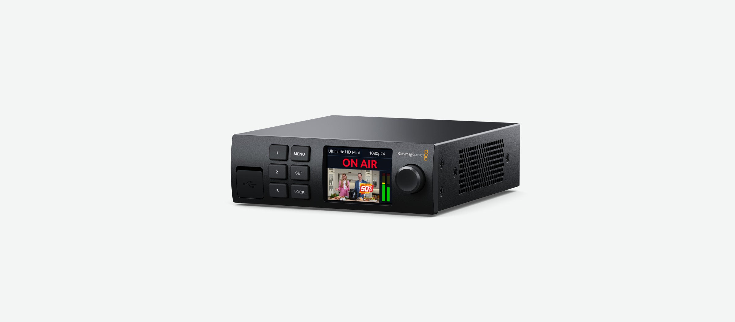 Blackmagic Design Ultimatte 12 - Professional 4K HDMI/6G-SDI Live Production Keyer for Streaming & Broadcast Studios | Perfect for Green Screen Chroma Key Effects in Video Production