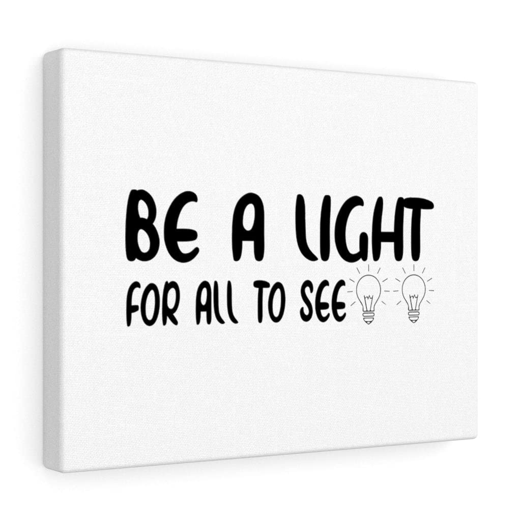 Be A Light Christian Wall Art - Inspirational Bible Verse Print for Home Decor, Ready to Hang Scripture Gift for Religious & Faith-Based Rooms (Living Room, Bedroom, Church)