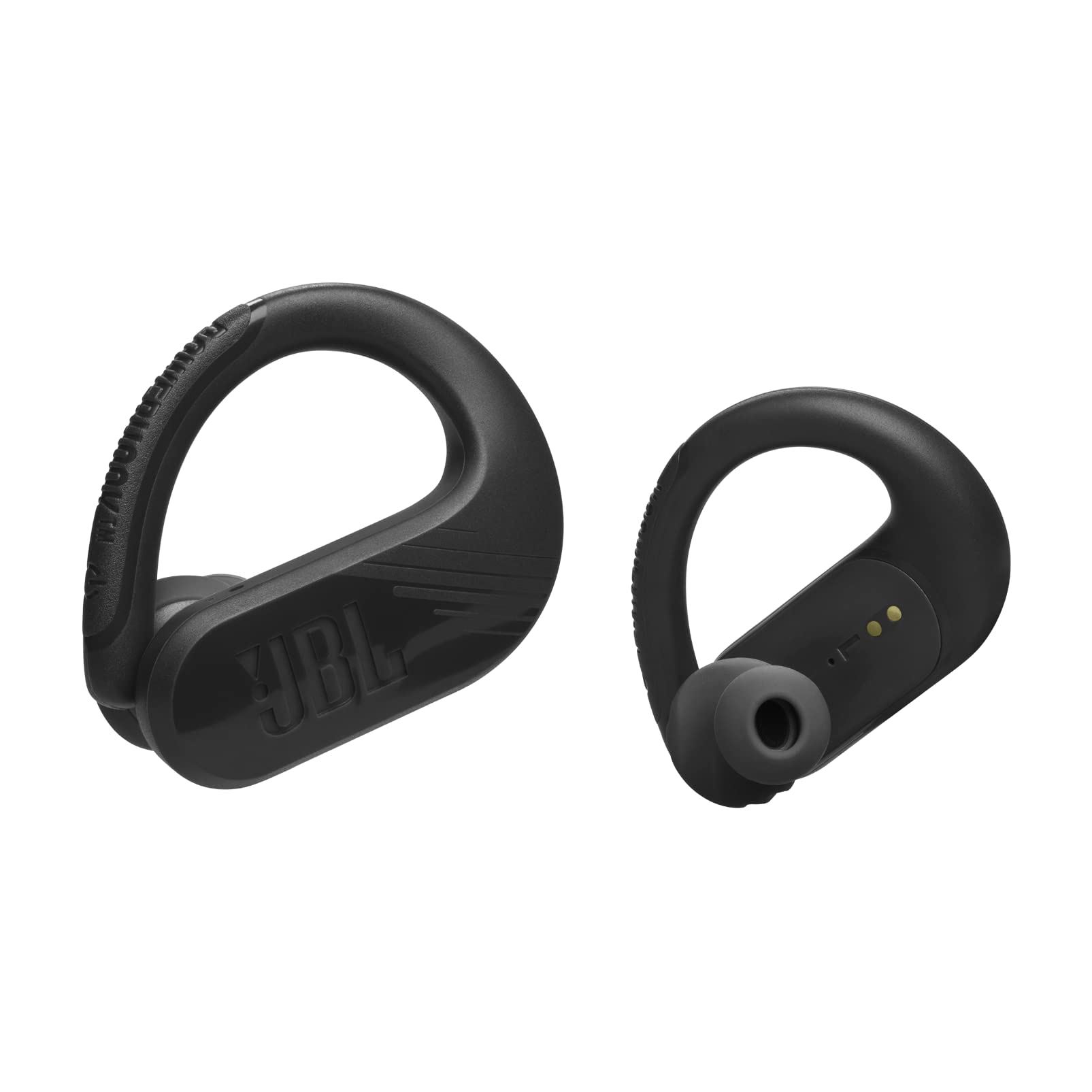 JBL Endurance Peak 3 True Wireless Earbuds - IP68 Dustproof & Waterproof, Secure Fit for Running & Workouts, Black (Renewed) - Perfect for Gym, Jogging & Outdoor Activities