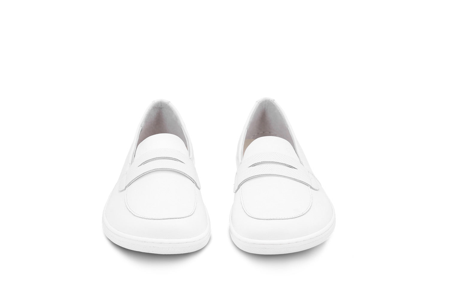 Barefoot Moccasins for Men & Women | Be Lenka Buena All White Minimalist Shoes | Comfortable House Slippers for Indoor & Outdoor Use