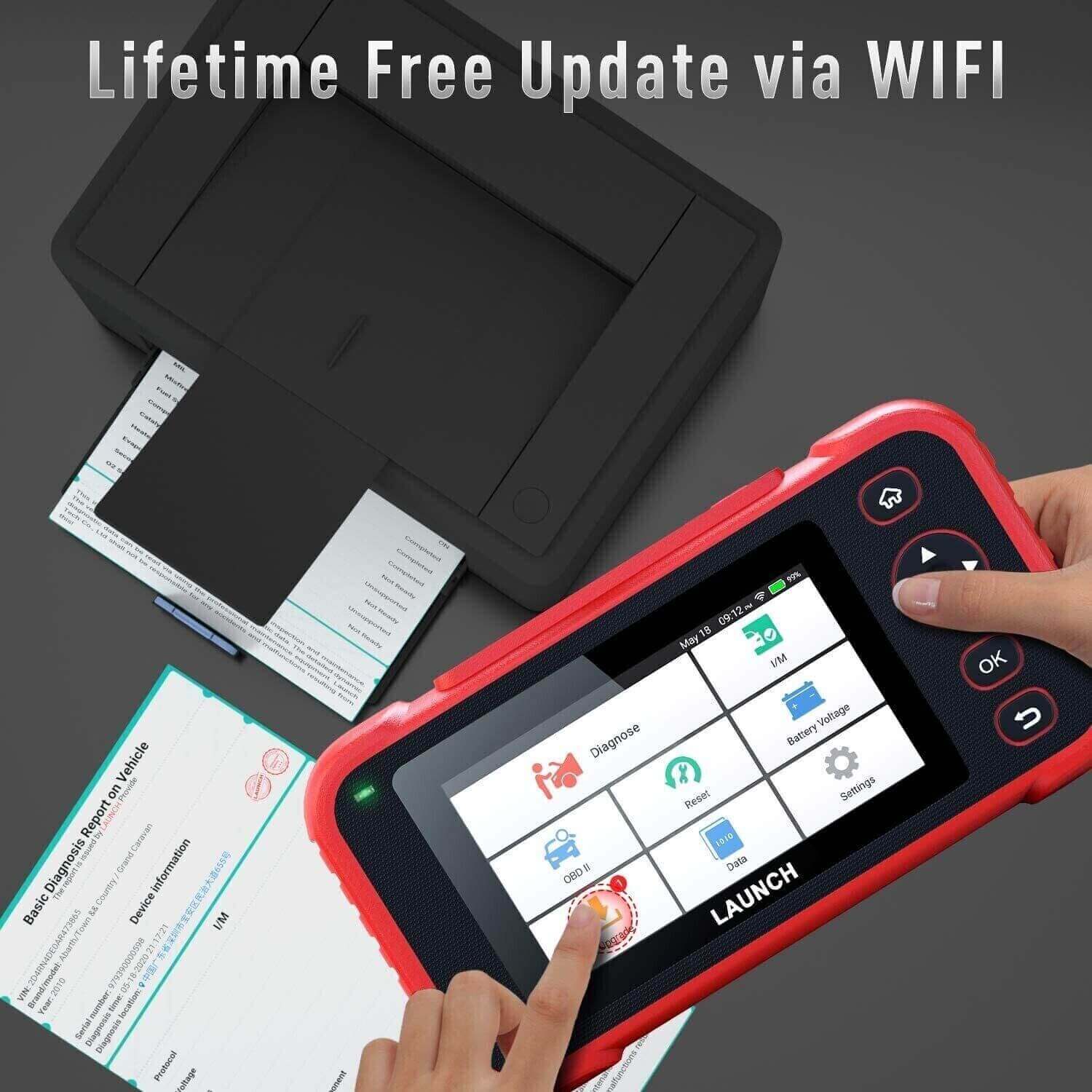 2025 Launch CRP129i OBD2 Scanner - Full System Diagnostic Tool for ABS, SRS, SAS, TPMS & EPB | Car Engine Code Reader | Works with Most Vehicles | Perfect for Mechanics & DIY Auto Repairs