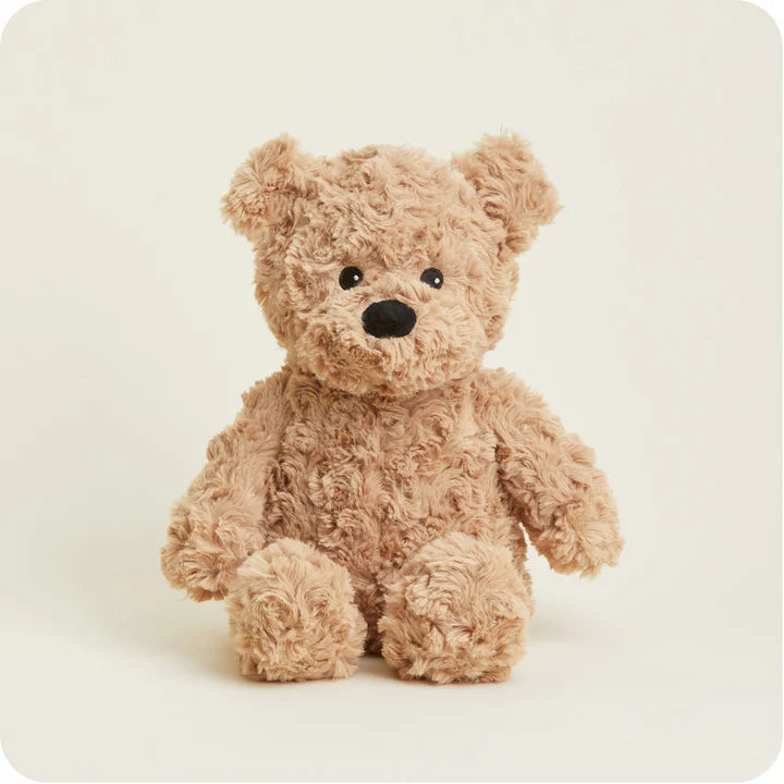 Adorable Brown Curly Plush Teddy Bear - Soft Huggable Stuffed Animal for Kids, Gifts & Nursery Decor | Perfect for Cuddling, Birthday Presents & Bedroom Styling
