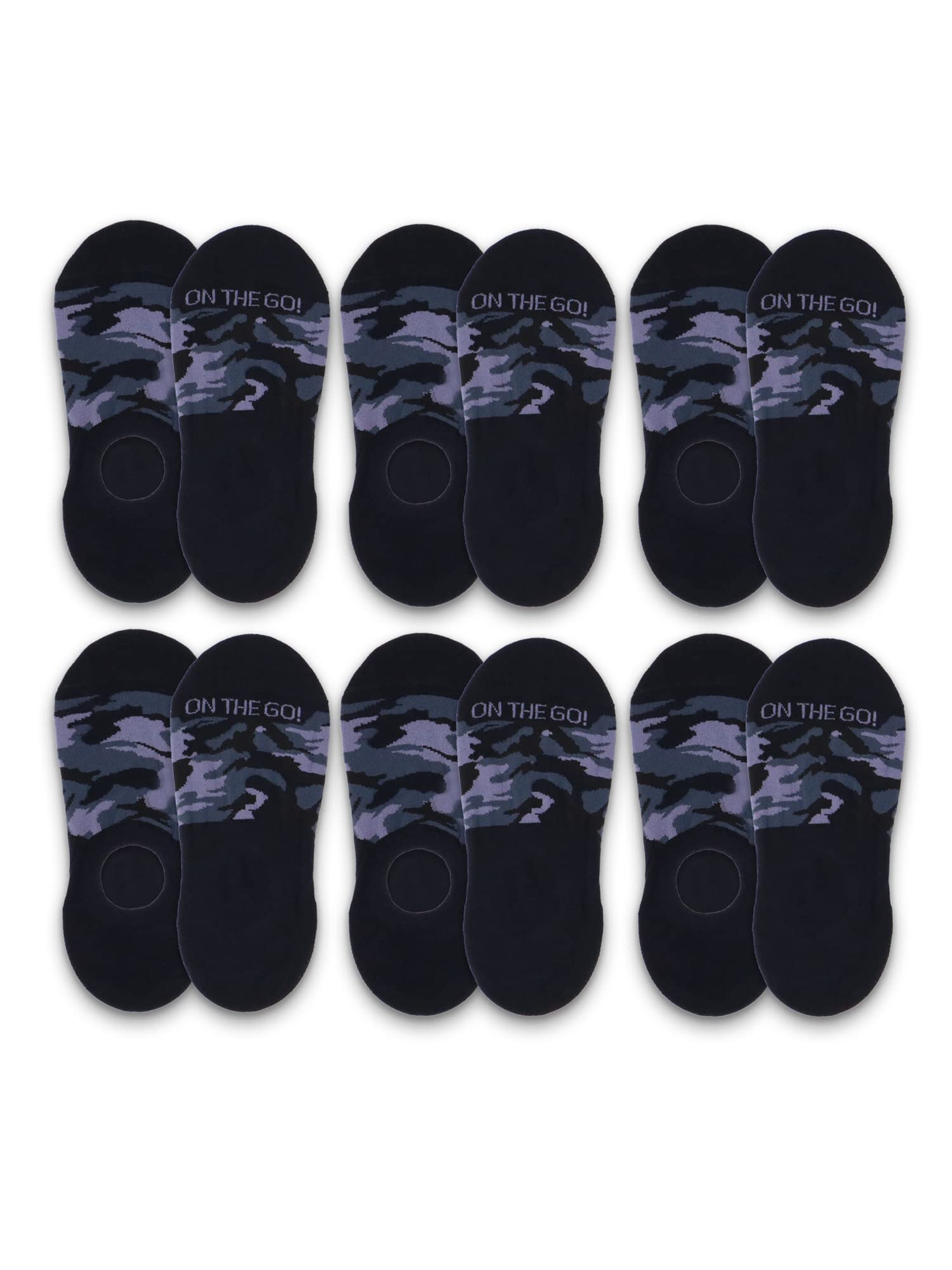 Low Cut Invisible Socks for Women - 6 Pairs No Show Socks - Perfect for Sneakers, Loafers & Flats | Breathable & Comfortable Everyday Wear