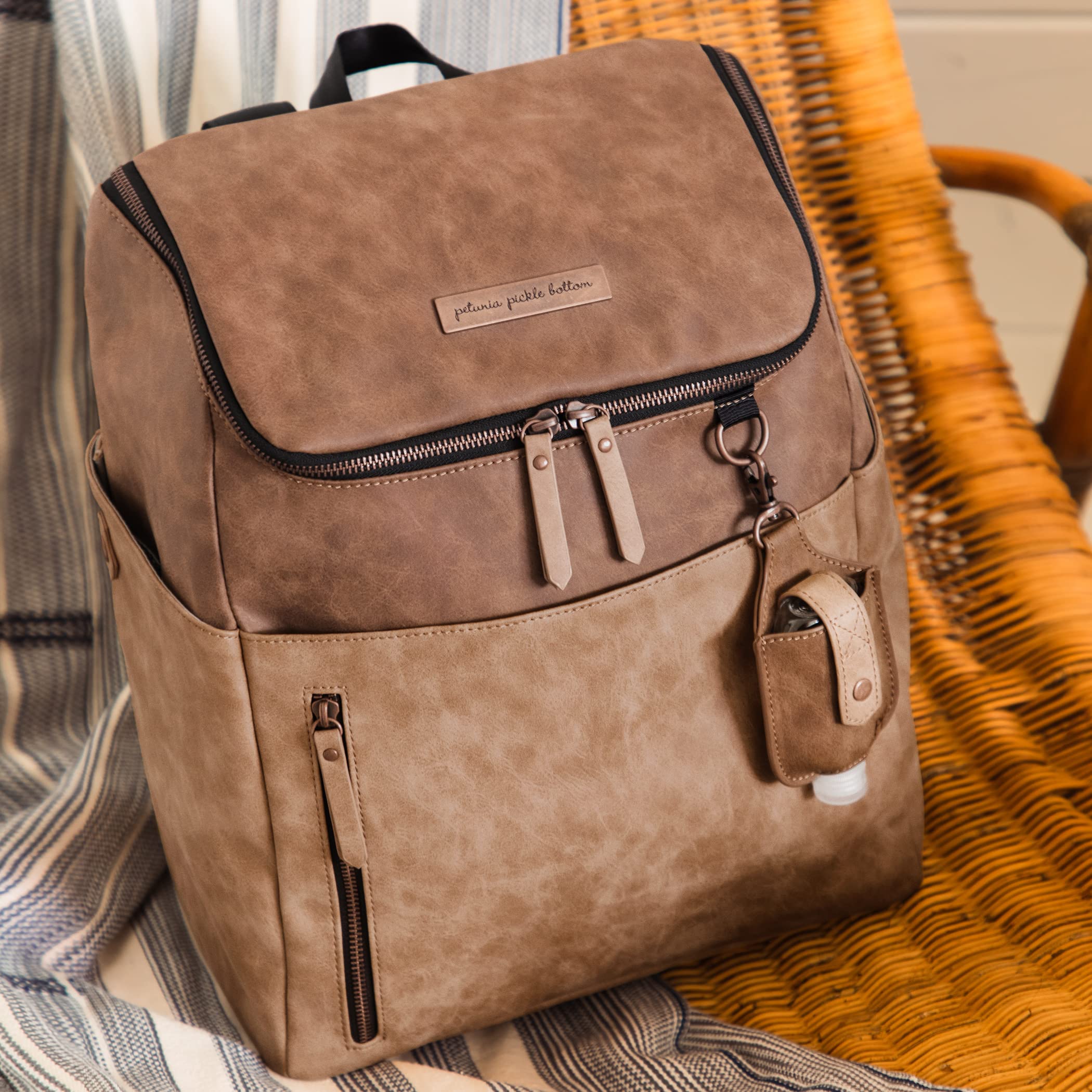 Petunia Pickle Bottom Tempo Backpack - Stylish & Functional Diaper Bag for Moms | Perfect for Travel, Daycare & Everyday Use