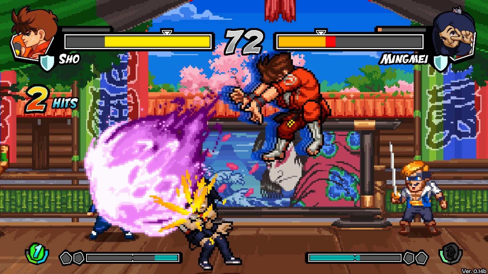 Pocket Bravery - Fighting Game for Nintendo Switch | Competitive 2D Arcade Action | Perfect for Home & Travel Gaming