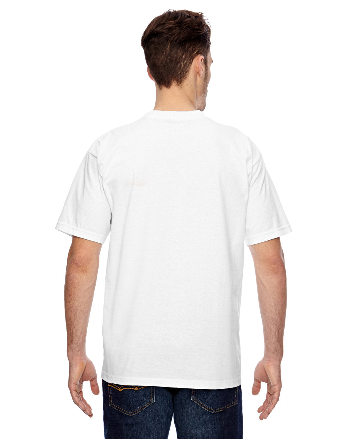 Bayside BA2905 Men's 100% Cotton T-Shirt - 6.1 oz Soft Comfort Crew Neck Tee for Casual Wear, Gym & Everyday Use