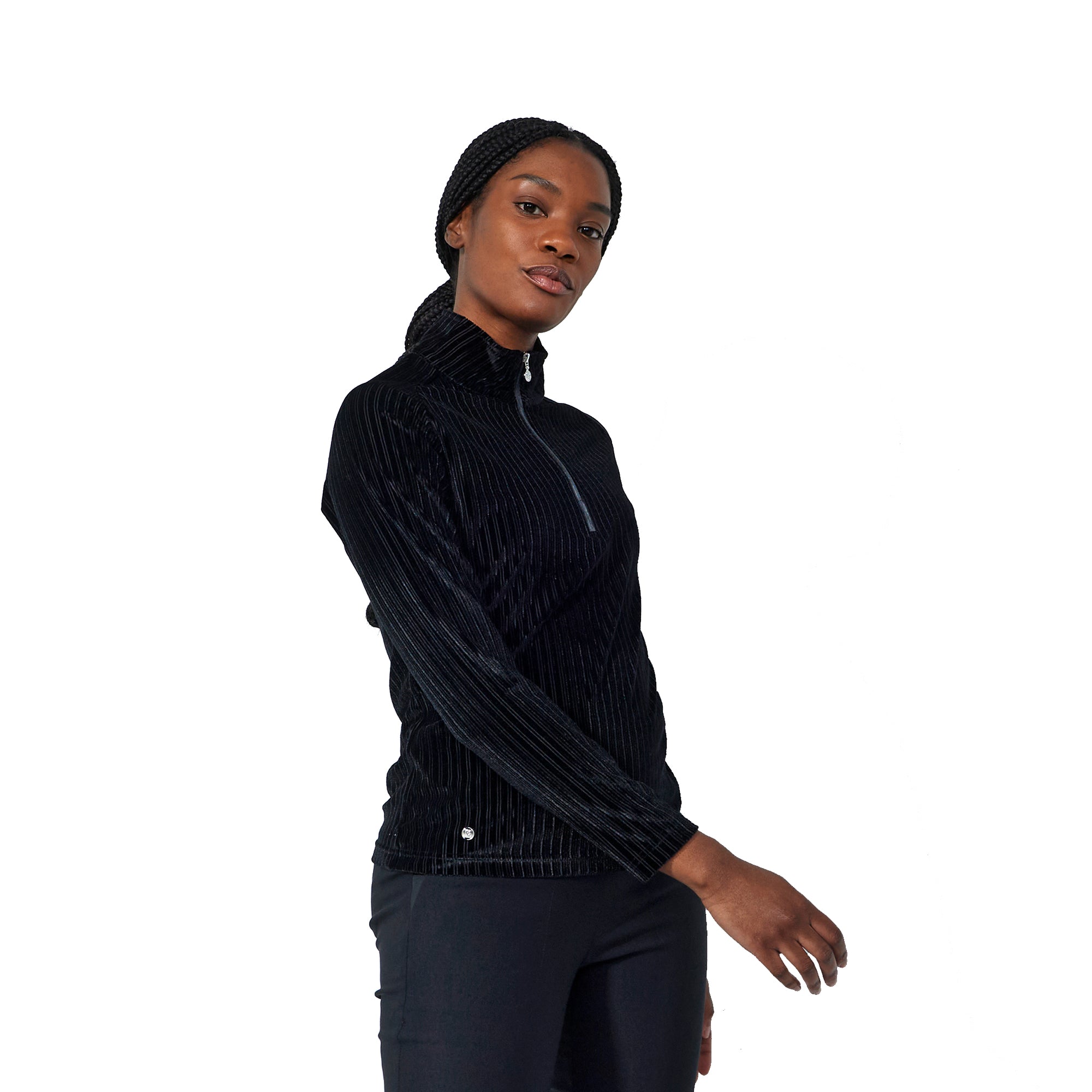 Women's Daily Sports Trinity Half Zip Golf Pullover - Lightweight, Breathable & Moisture-Wicking - Perfect for Golf, Running & Outdoor Activities