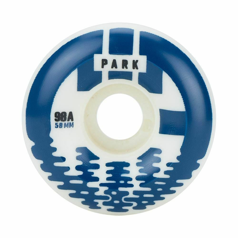 CIB 58mm Park Wheels - 4 Pack Set for Skateboard Longboard Cruiser - Perfect for Street Skating, Park Riding & Smooth Cruising