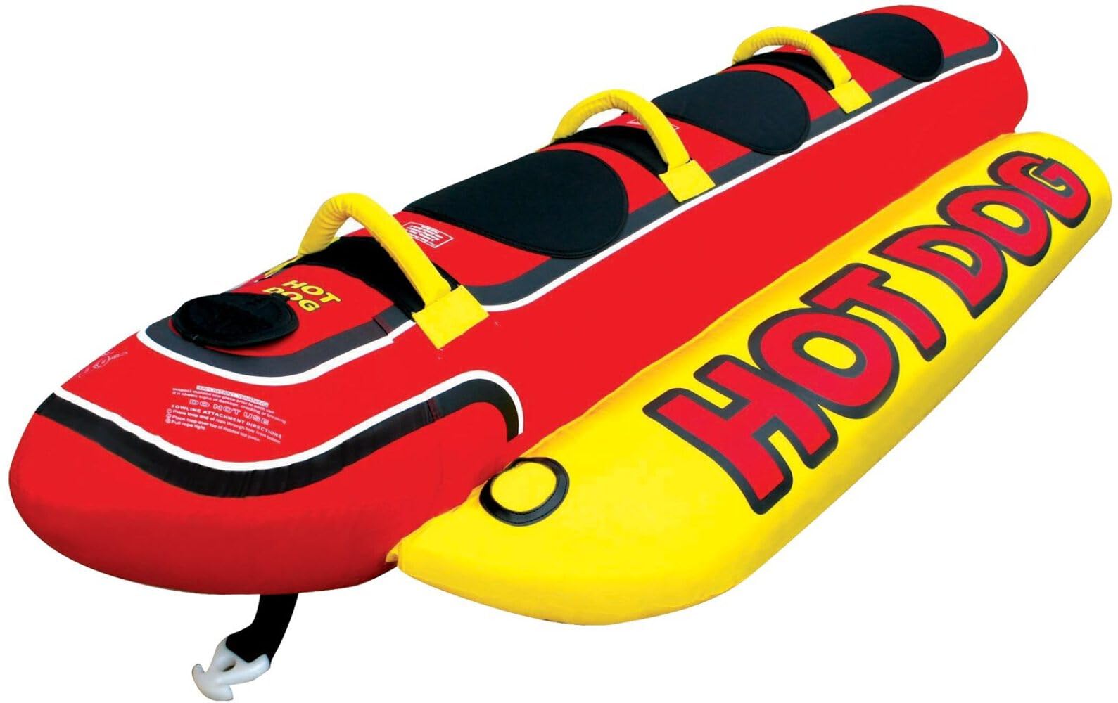AIRHEAD Inflatable Hot Dog Pool Float - Fun Water Toy for Summer, Beach, and Pool Parties - Perfect for Kids and Adults
