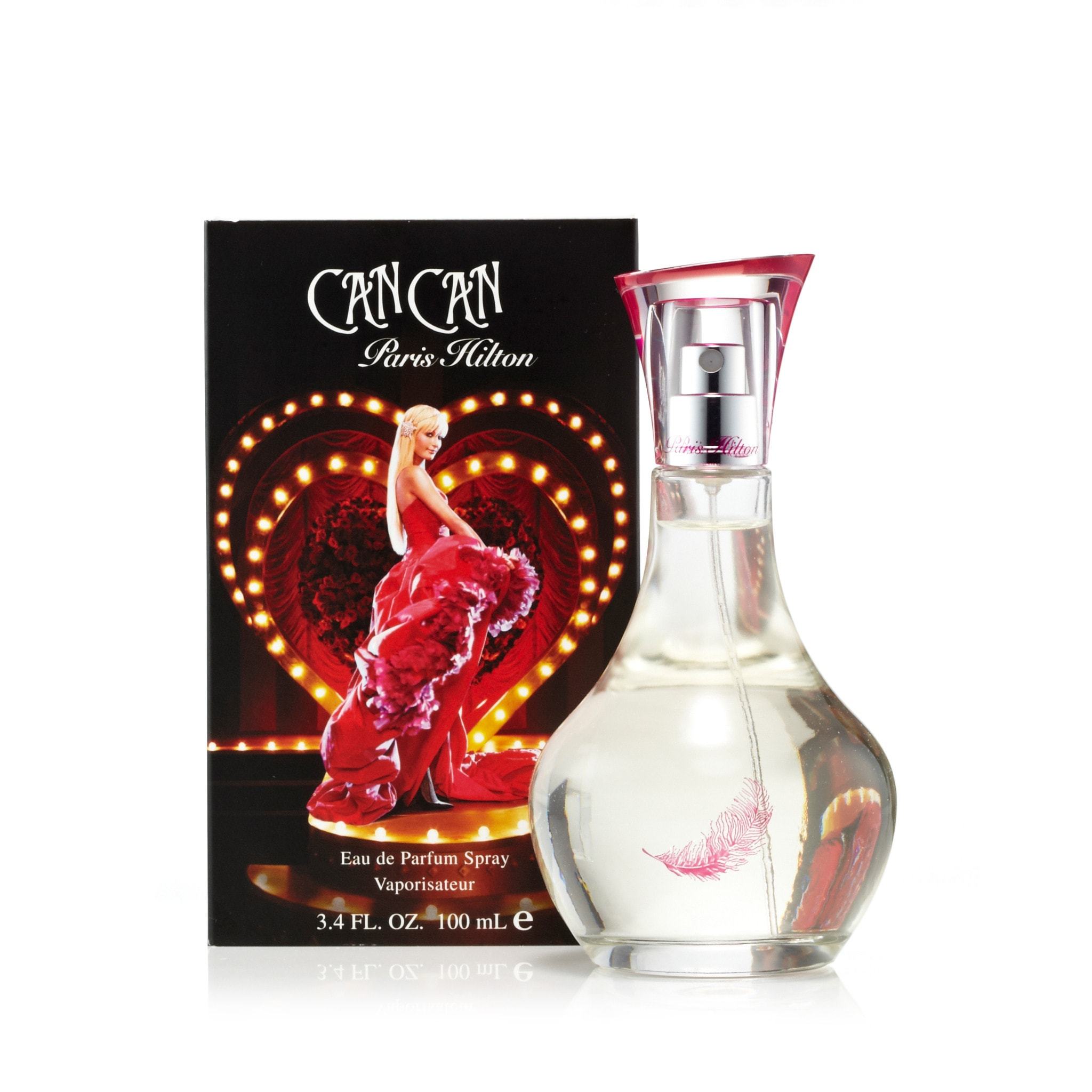 Paris Hilton Can Can Women's Eau De Parfum Spray - Floral Fruity Fragrance for Women, Long-Lasting Perfume for Date Night & Special Occasions