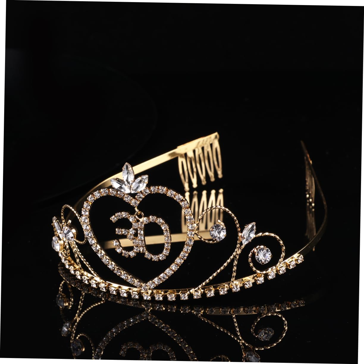 Abaodam 3-Piece Rhinestone Wedding Crown Set - Elegant Shiny Tiara Headpiece for Brides, Birthday Hair Accessories & Special Occasions | Perfect for Weddings, Prom, Pageants, and Formal Events