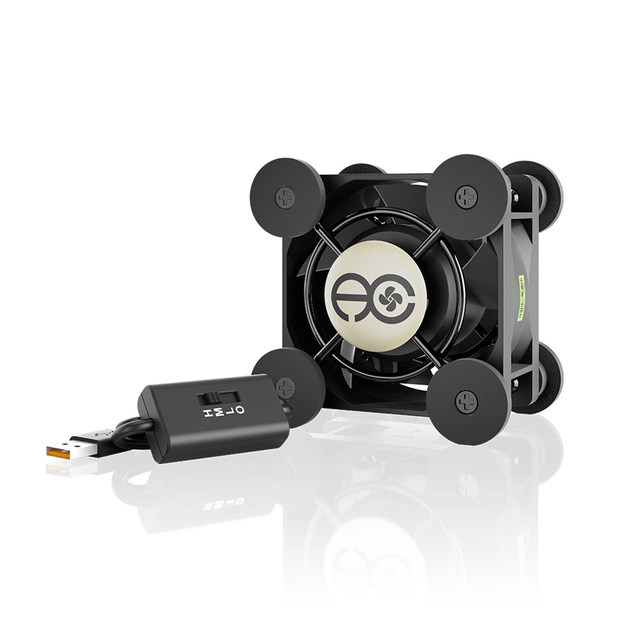 Multifan S1 - Ultra Quiet 80mm USB Cooling Fan for PC, Laptop, Gaming Setup & Office Use