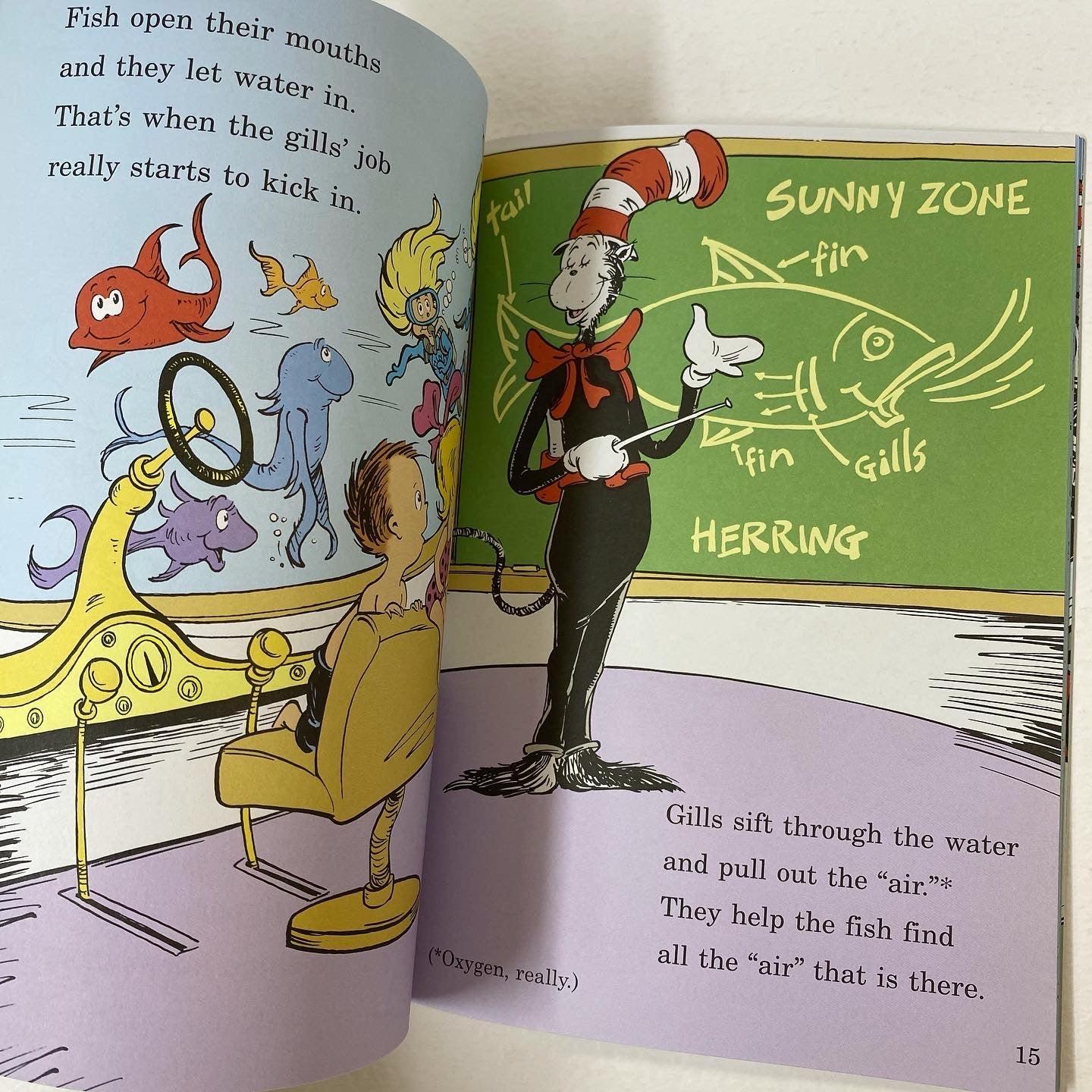 Wish for a Fish - Cat in the Hat's Learning Library Book 02 | Educational Children's Book | Ocean & Marine Life Learning | Perfect for Storytime & Classroom Reading