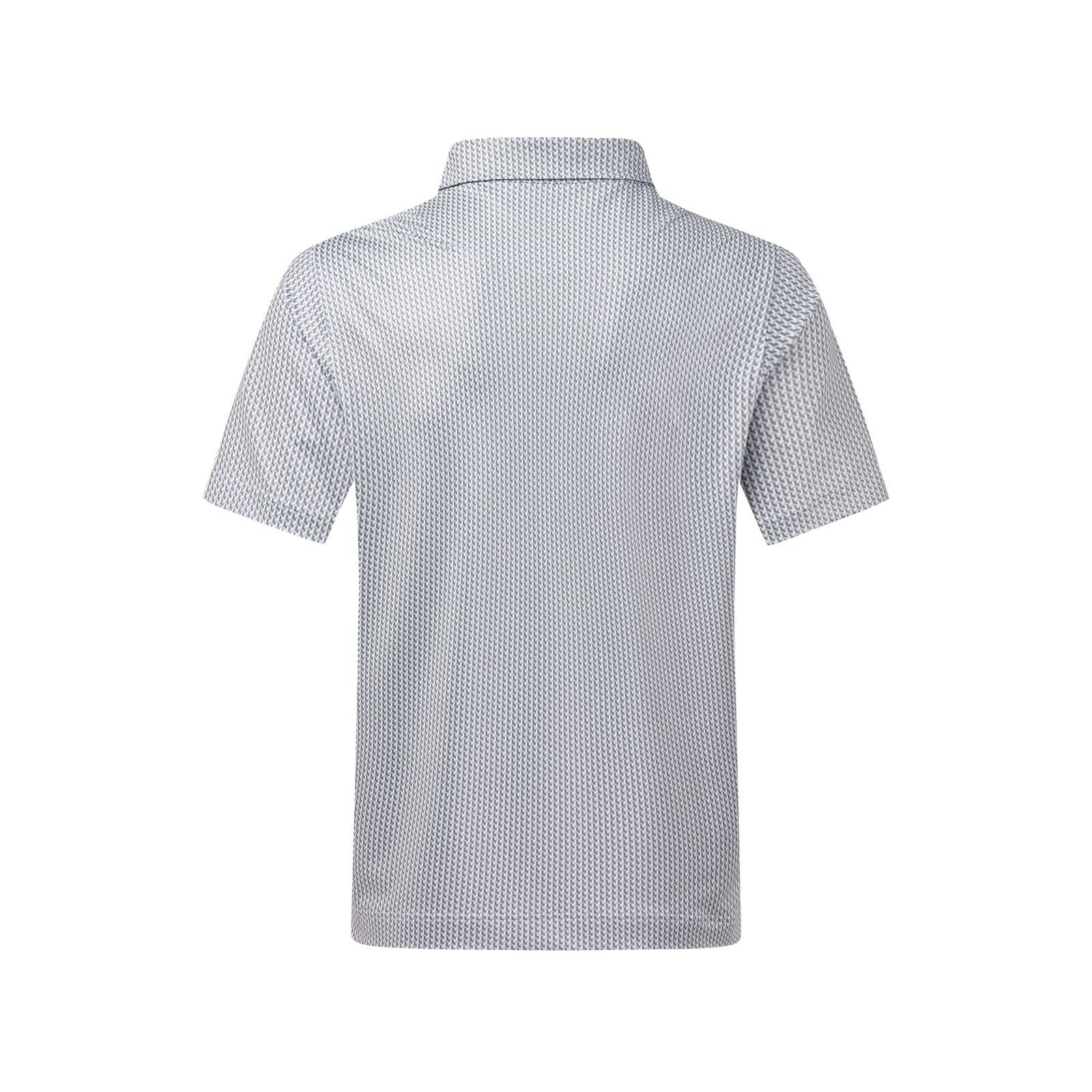 DEOLAX Men's Fashion Print Golf Polo Shirts - Quick Dry, Moisture Wicking, Short Sleeve, Funny Design - Perfect for Golf, Casual Wear & Outdoor Activities