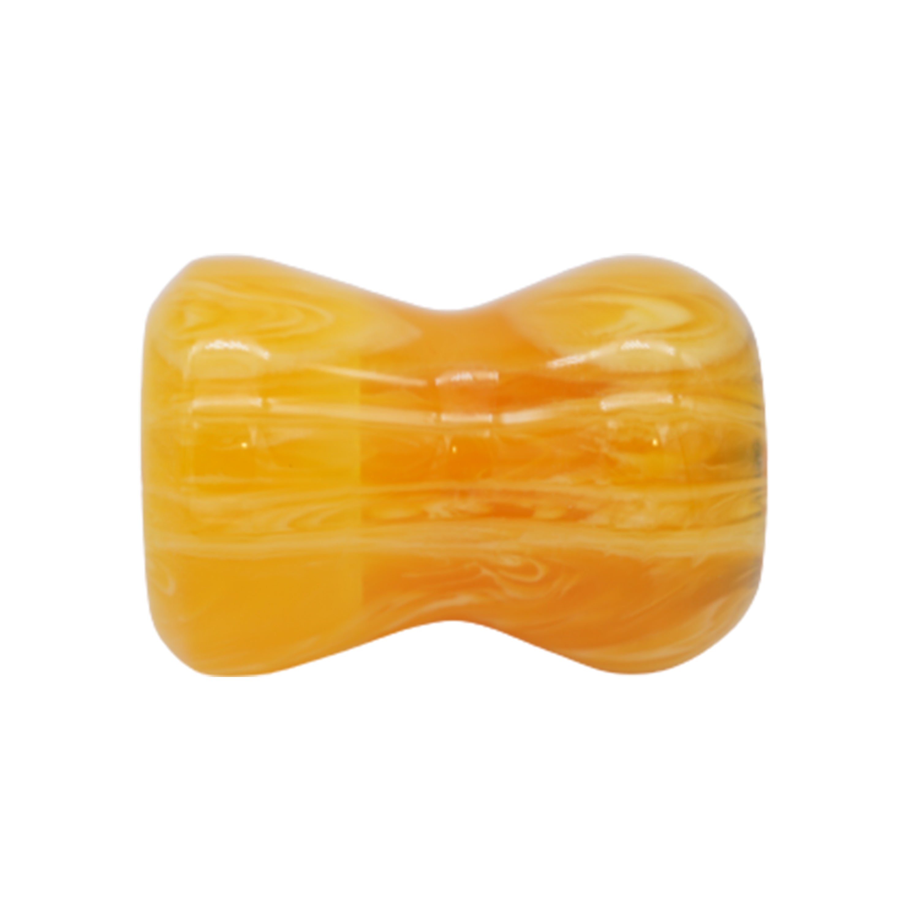 Premium Amber Handcrafted Shaving Brush Handle for Men - Fits 24mm & 26mm Knots - Perfect for Wet Shaving, Grooming Kits & Luxury Bathroom Essentials