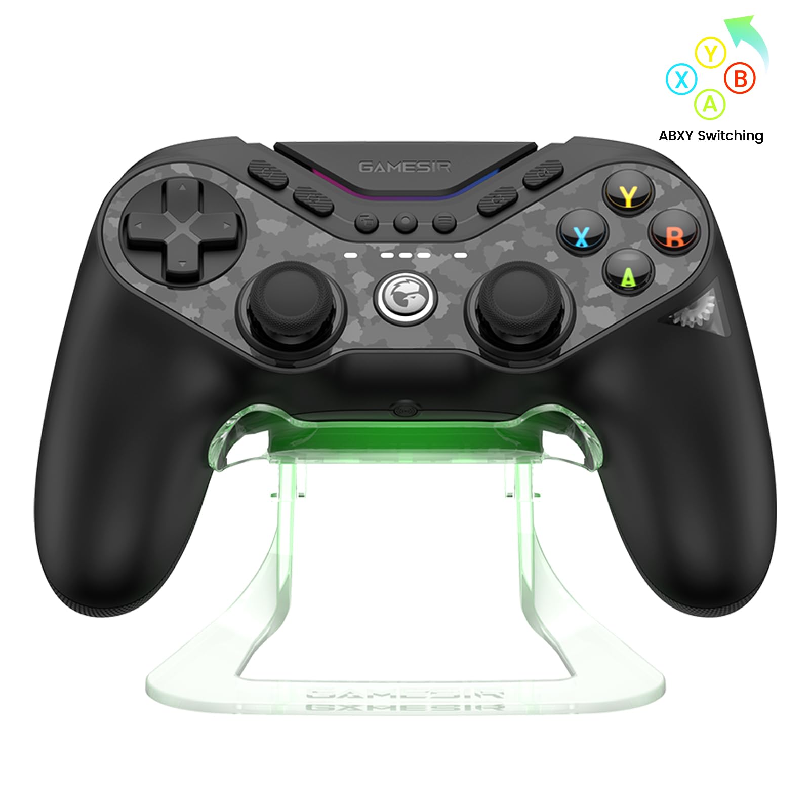 GameSir Tarantula Pro Wireless Gaming Controller for Nintendo Switch, PC, iOS & Android - Bluetooth 5.0/2.4G/Wired Mode with Charging Dock - Ergonomic Design for Long Gaming Sessions at Home or On-The-Go