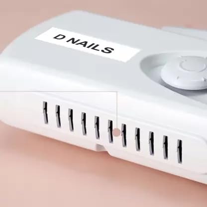 Das Dnails 00M10 Professional Rechargeable Electric Nail Drill Machine - 1mm Rotary Tool for Manicure & Pedicure | Portable Nail Art Equipment for Home & Salon Use