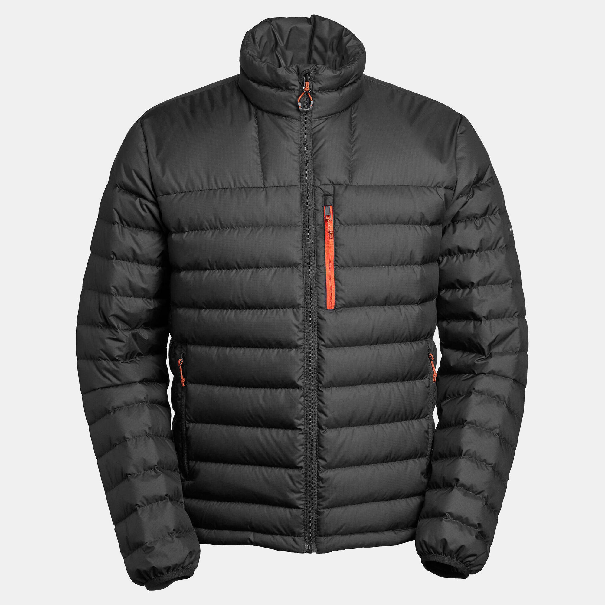 Forclaz Men's MT500 Down Puffer Jacket - Lightweight Warm Winter Coat, Waterproof Windproof Outdoor Jacket for Hiking, Skiing & Cold Weather Activities