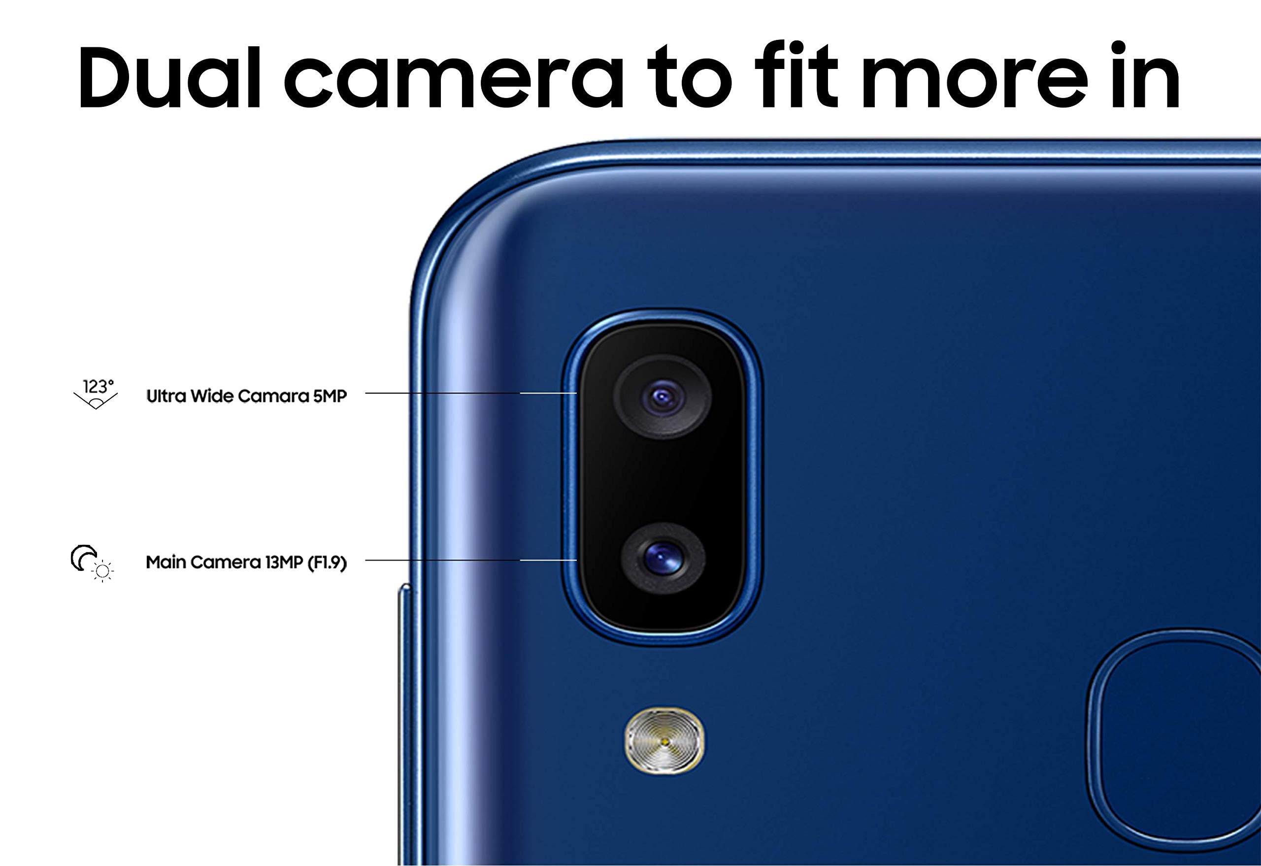 Samsung Galaxy A20e Unlocked Smartphone - 5.8