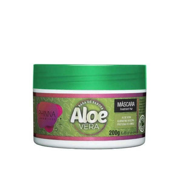 Aloe Vera Hair Growth Treatment Mask - 200g for Softness & Volume | Natural Web Effect for Healthy Hair | Perfect for Daily Hair Care & Scalp Nourishment