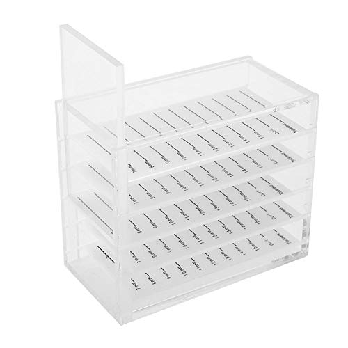 Durable Clear False Eyelash Storage Box - Waterproof Eyelash Organizer Container for Makeup Artists & Travel - Perfect for Salon, Home & Professional Makeup Kits