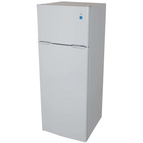 Avanti 21.75 Inch 7.3 Cu. Ft. Freestanding Top Freezer Refrigerator RA730B0W - Compact & Energy Efficient for Apartments, Dorms & Small Kitchens