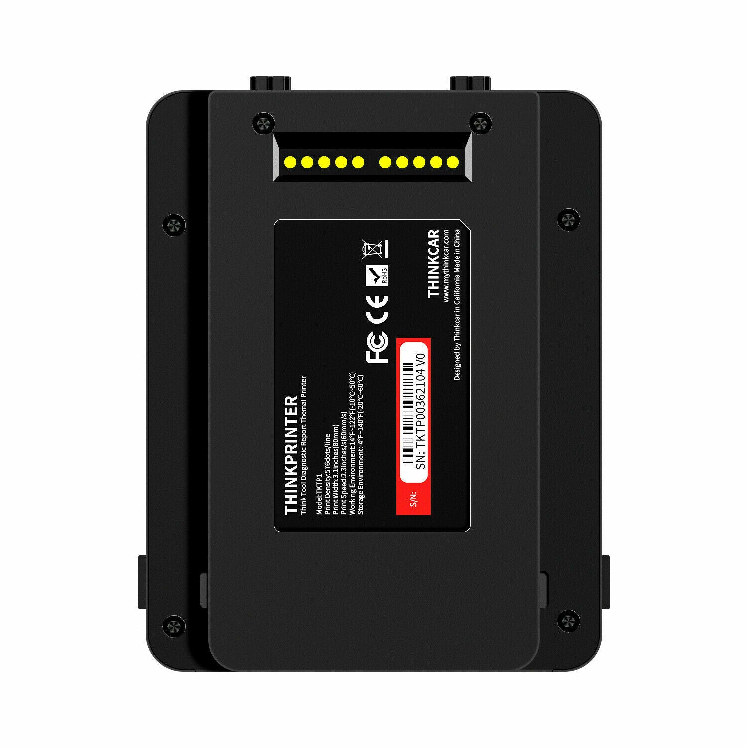 THINKPRINTER OBD2 Scanner Diagnostic Report Printer - Wireless & No Charging Needed for Car Mechanics & Auto Diagnostics | Perfect for Professional Garage Use & DIY Car Repairs