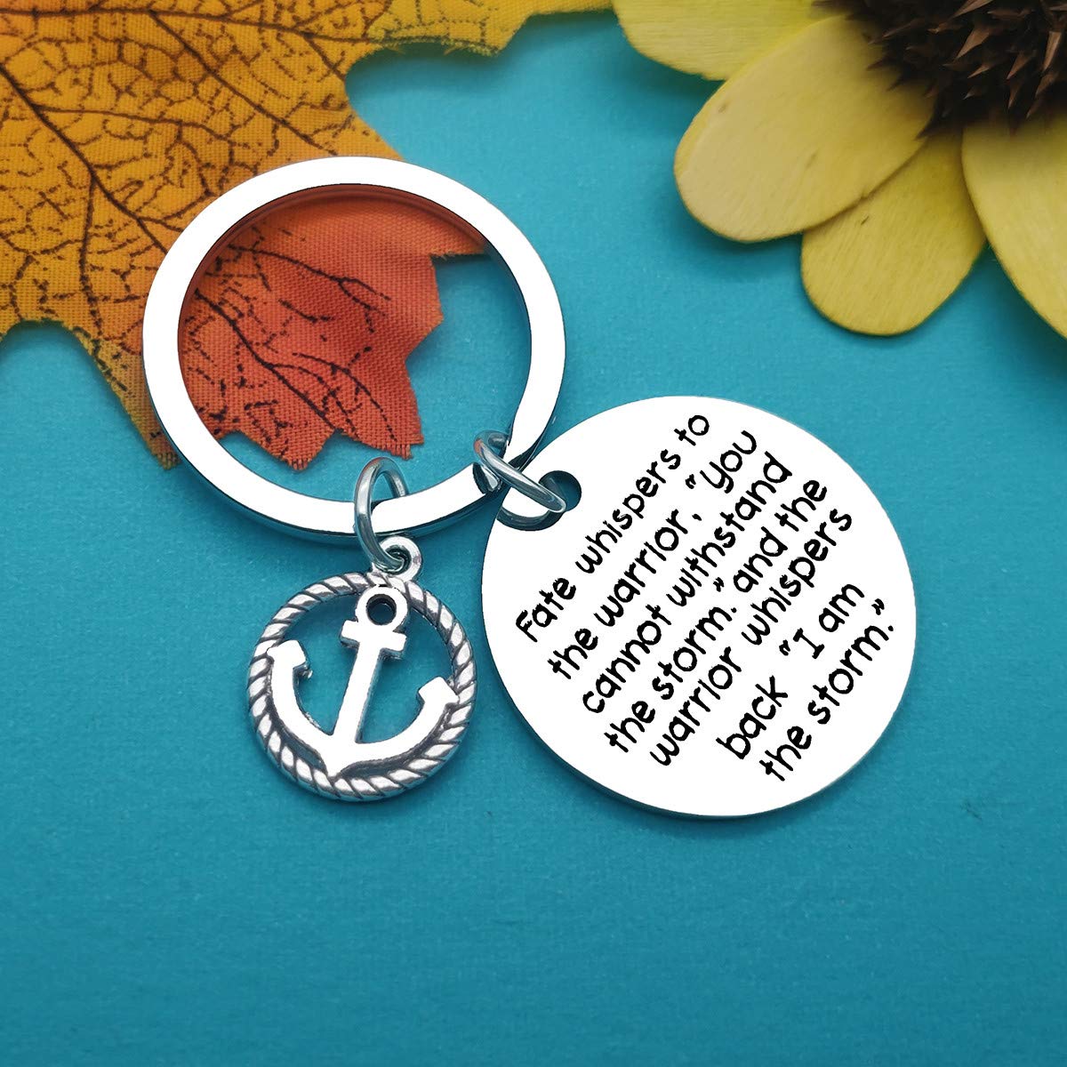 Inspirational Keychain Gifts for Women & Men - Motivational Present for Friends, Family, Christmas, Birthday & Graduation - Perfect for Daily Encouragement & Office Decor