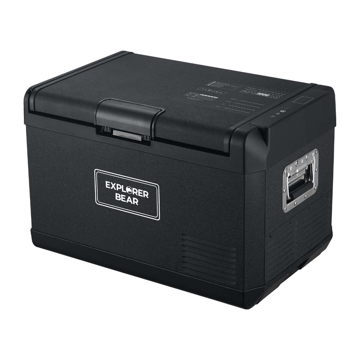 Explorer Bear EX50B 52.8QT/50L 12V/24V Portable Car Refrigerator Freezer - Perfect for Camping, Road Trips & Outdoor Adventures