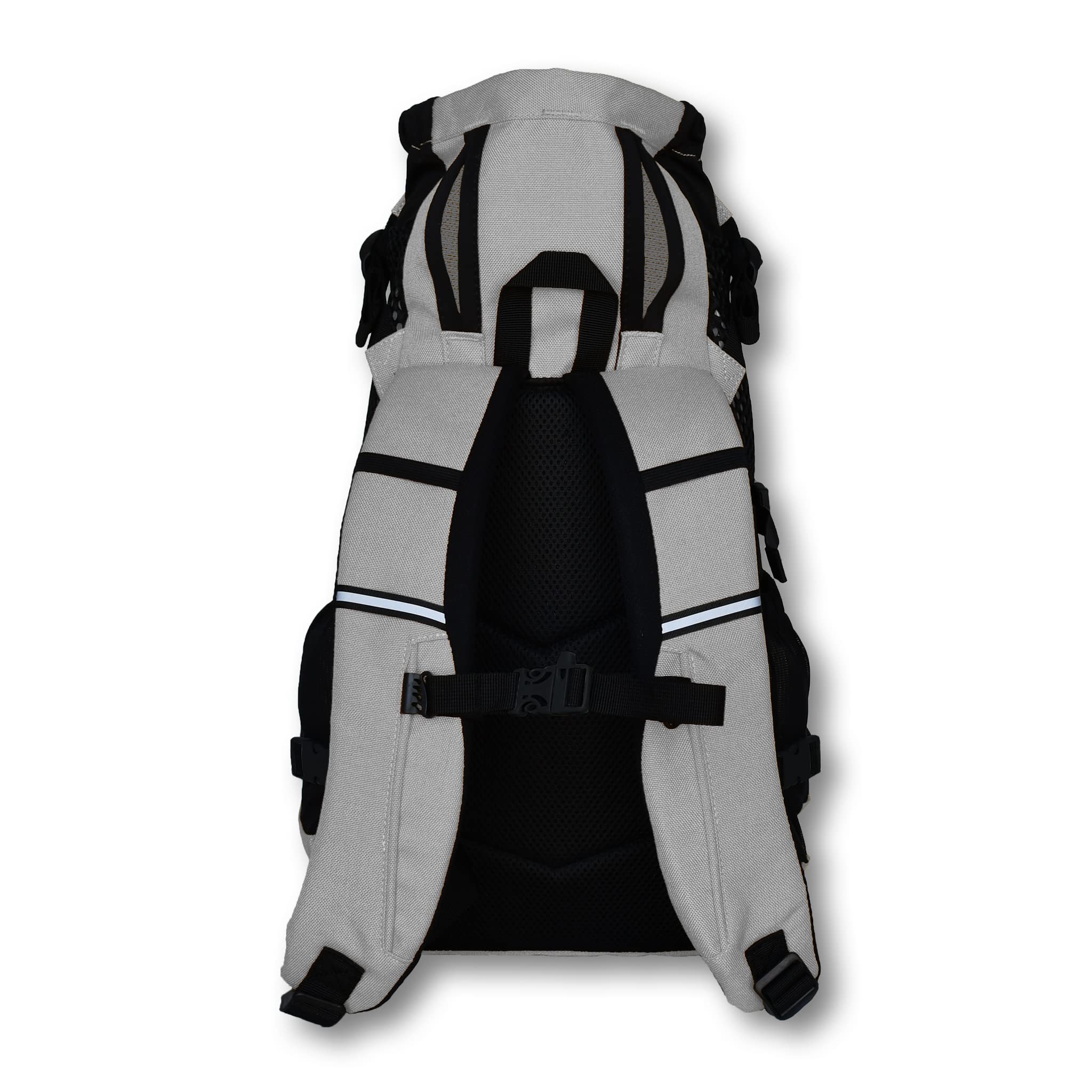 K9 Sport Sack Adjustable Dog Carrier Backpack for Small Dogs - Light Grey | Hands-Free Pet Carrier for Hiking, Biking & Travel | Comfortable & Secure Dog Backpack for Outdoor Adventures