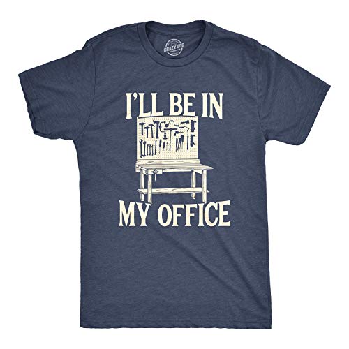 Heather Navy - in My Office