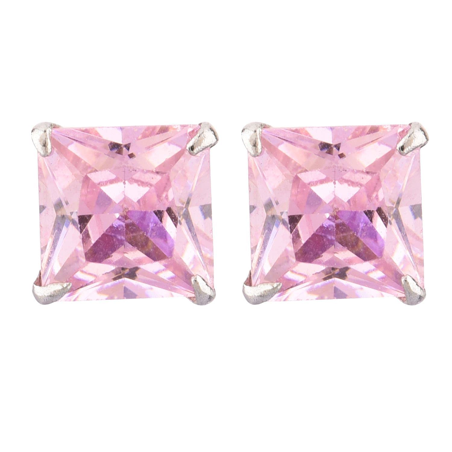 Efulgenz Indian Jewelry Cubic Zirconia CZ Stud Earrings for Women & Girls - Elegant Anniversary Birthday Gift for Mom, Sister, Wife & Girlfriend | Perfect for Weddings, Parties & Everyday Wear