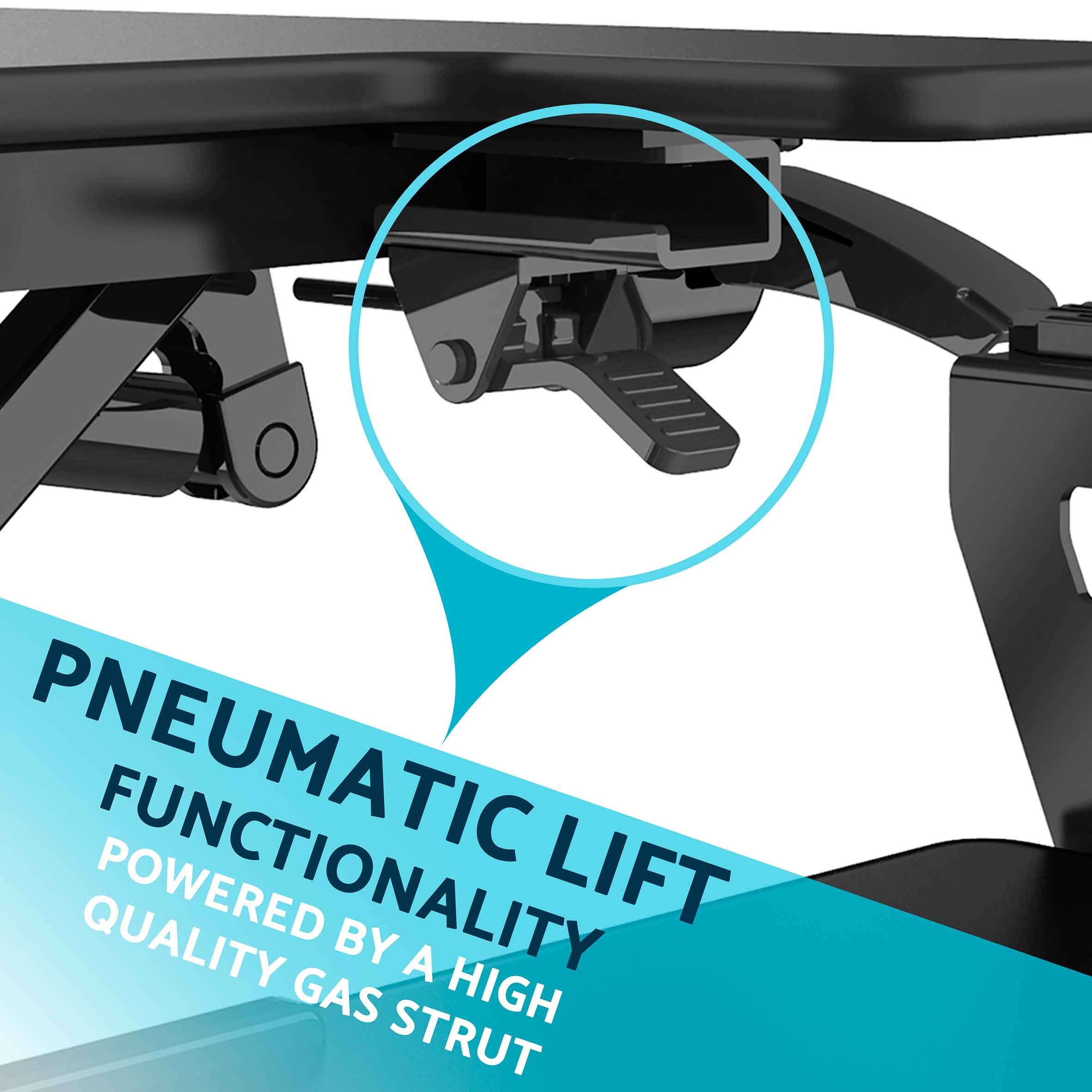 Height Adjustable Standing Desk Converter Riser - 35
