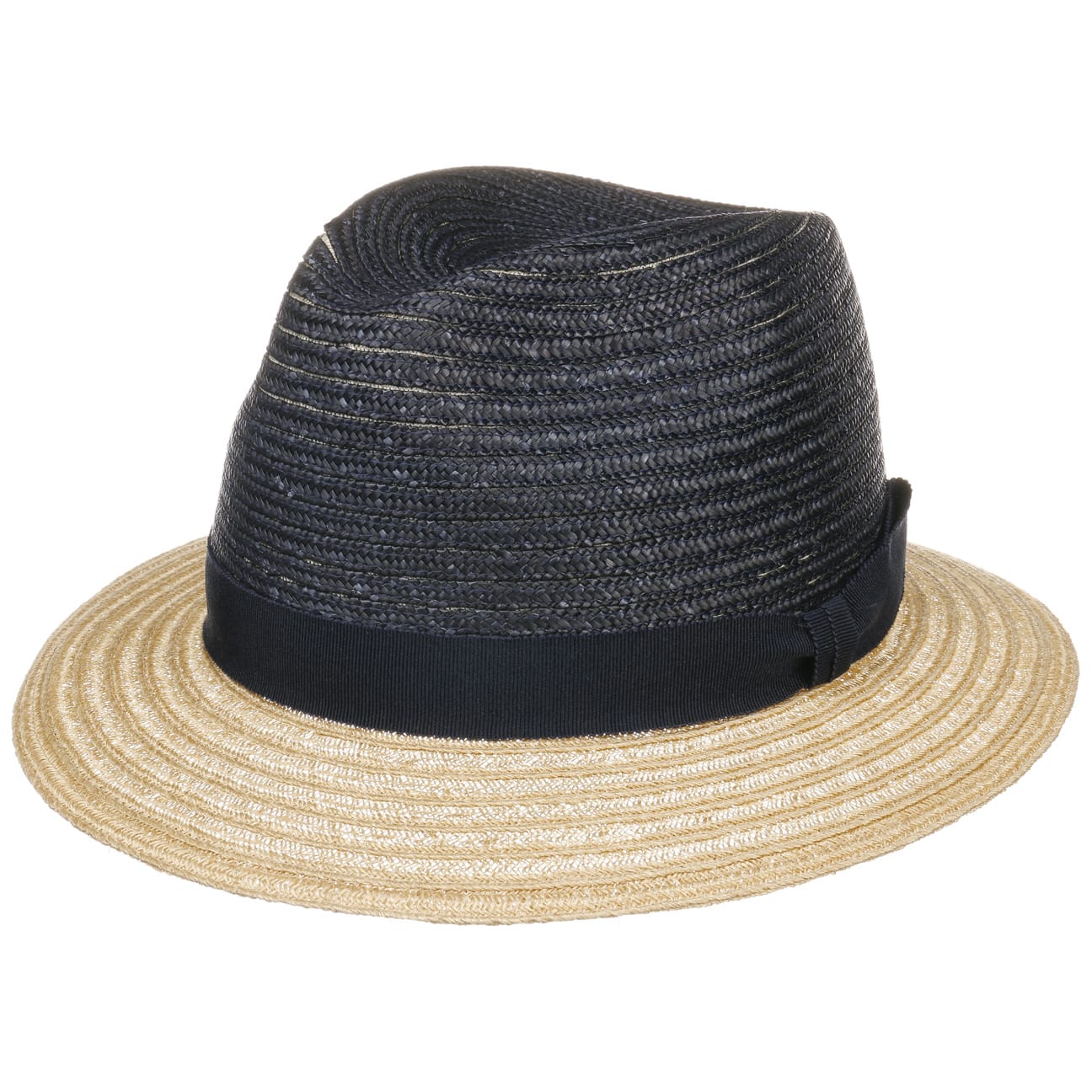 Premium Benedict Zechbauer Straw Hat by Mayser - Classic Summer Fedora for Men & Women - Beach, Garden & Outdoor Fashion Accessory